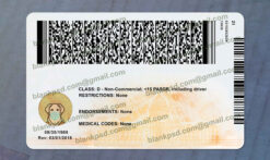 arkansas drivers license back