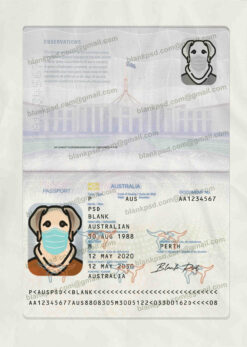 australia passport template psd 02