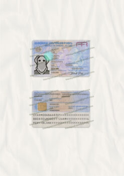 armenian identification card template