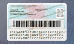 italian id card back