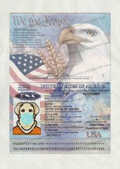 us passport template photoshop