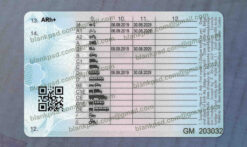 turkey drivers license back