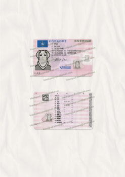 fake swedish driver license