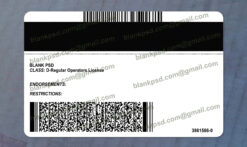 Alabama Drivers License Template V1 4 alabama driver license back