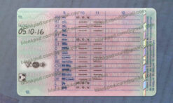 back of germany drivers license