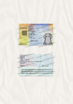 fake spanish id card