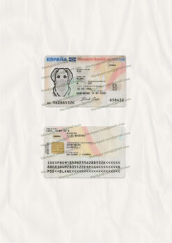 fake spanish identity card