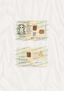 fake swedish id card