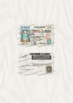 fake utah driver license