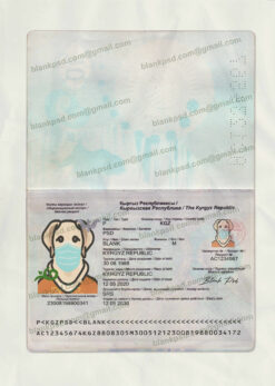fake kyrgyzstan passport