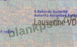 switzerland passport psd