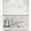 serbian passport template psd