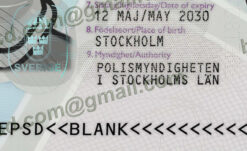 sweden passport psd