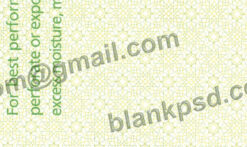 turkmenistan passport template