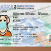 alaska drivers license template