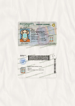 ms driving license psd