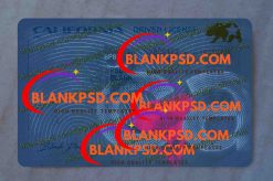 California Drivers License UV