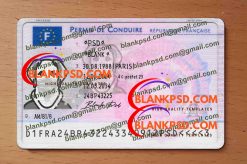 france driving license psd